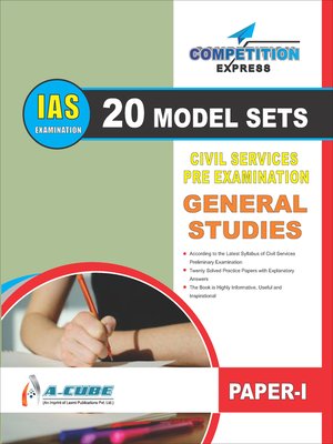cover image of Civil Services Pre Examination General Studies - 20 Model Sets (Paper-1)